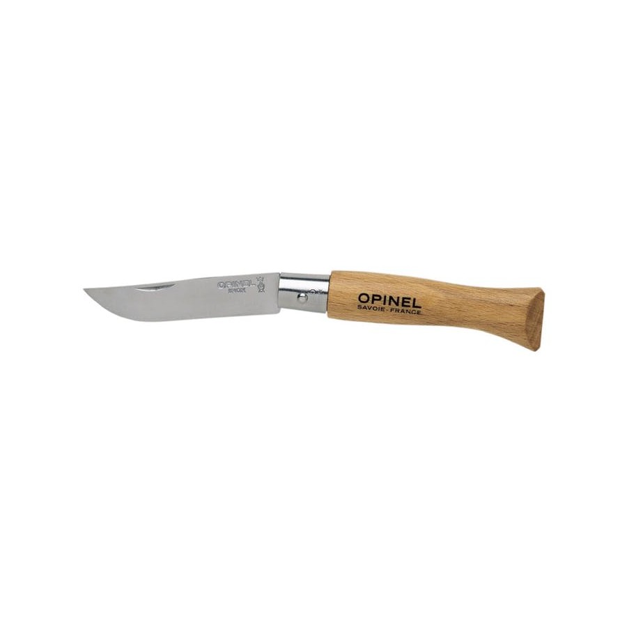 polovnicky-noz-opinel-no5-s-drevenou-rukovaetou Poľovnícky nôž Opinel No.5 s rukoväťou z bukového dreva – Obrázok 1